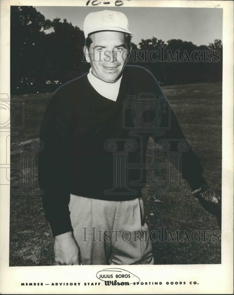 Press Photo Wilson Sporting Goods - Julius Boros, Golfer and Advisor- Historic Images