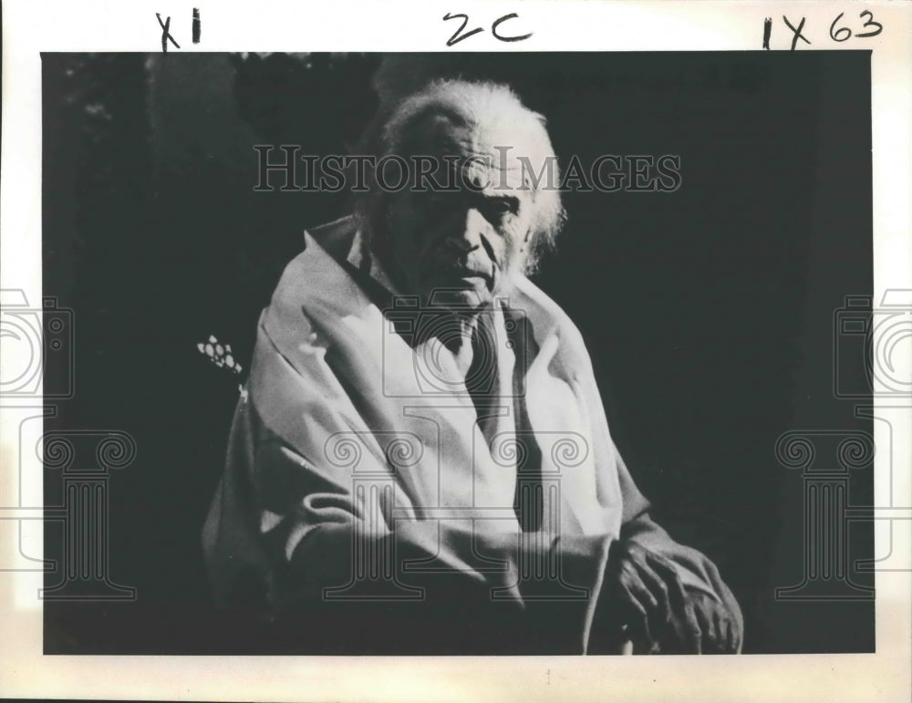 1972 Press Photo Charles Boyer as High Lama in "Lost Horizon" - nox11267