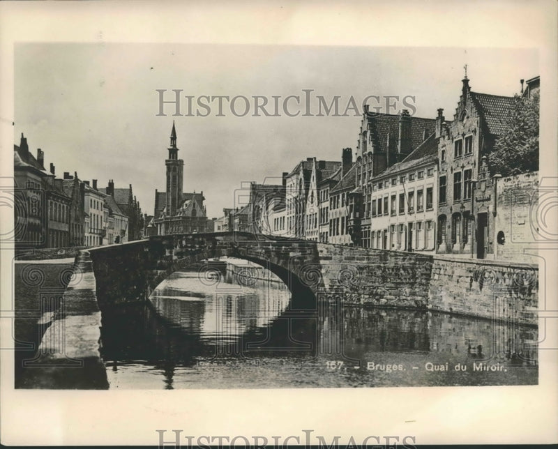 Load image into Gallery viewer, 1940 Press Photo Belgium - Town of Bruges Occupied by German Forces
