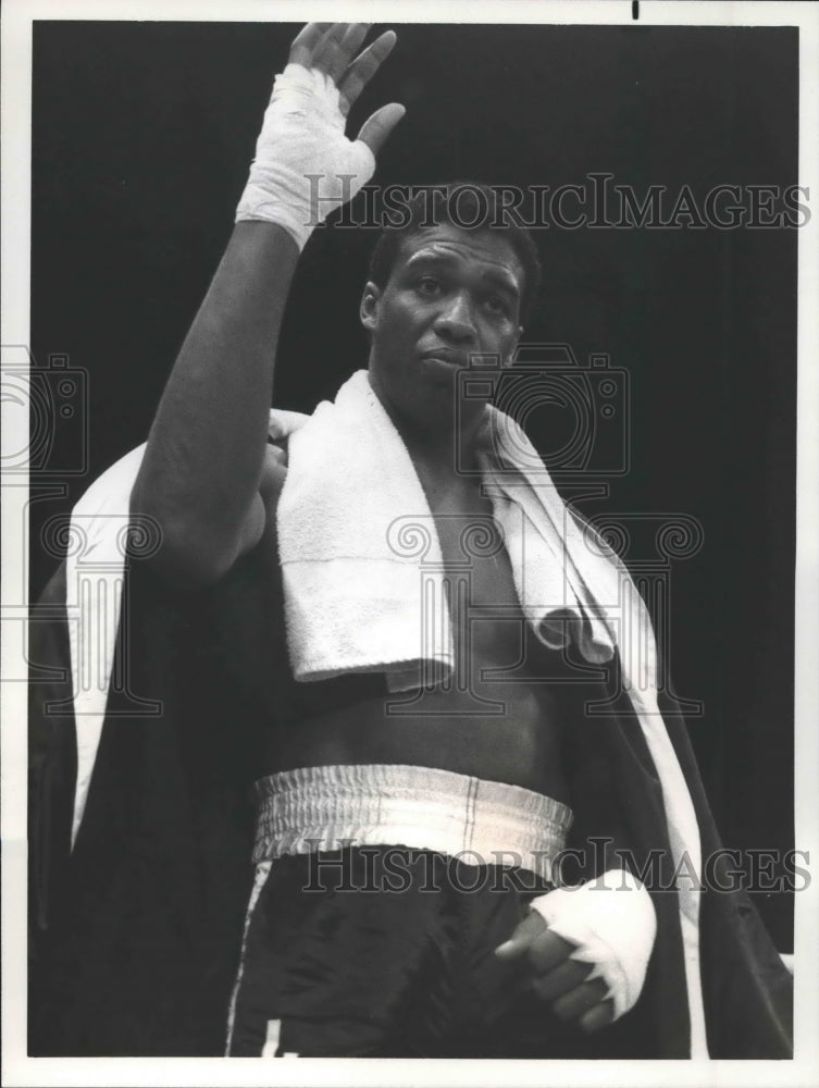 1978 Press Photo Bernie Casey as Joe Louis in "Ring of Passion" - nox11613