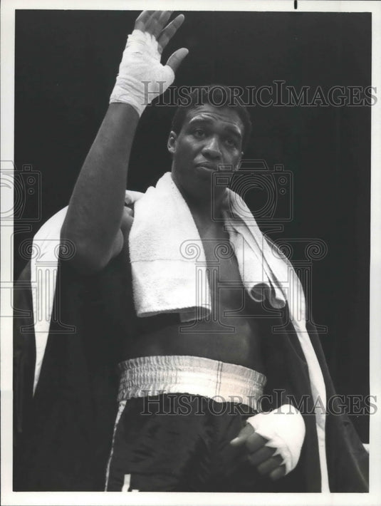 1978 Press Photo Bernie Casey as Joe Louis in "Ring of Passion" - nox11613