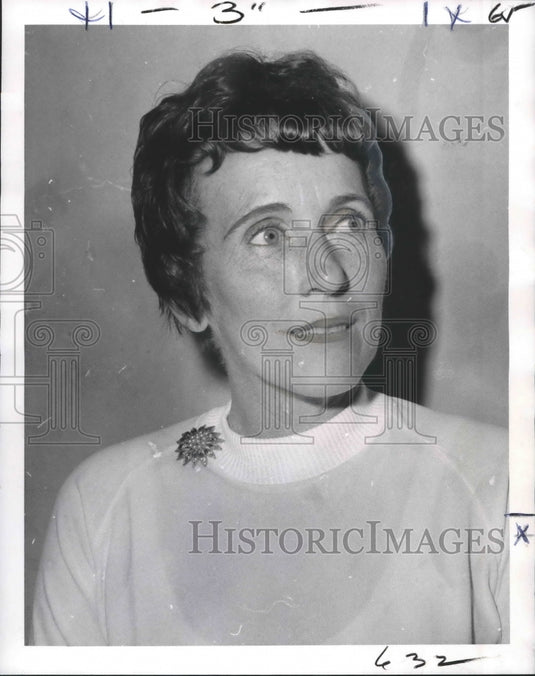 1974 Press Photo The Reverend Elizabeth Burrows, Top-Ranking Seer - nox11617