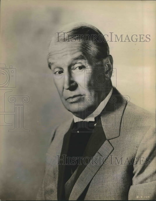 1960 Press Photo Actor Maurice Chevalier