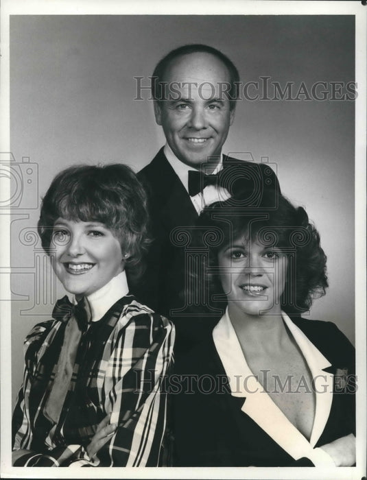 1981 Press Photo Cast of "The Tim Conway Show" starring Tim Conway - CBS-TV
