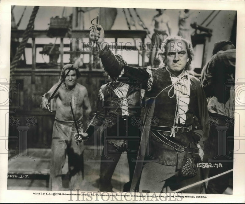 Load image into Gallery viewer, 1949 Press Photo Actor Fredric March in Scene From Christopher Columbus
