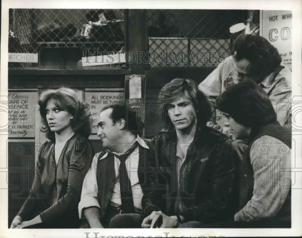 1980 Press Photo "Taxi" - Cast of Episode "What Price Bobby," on ABC - nox12818