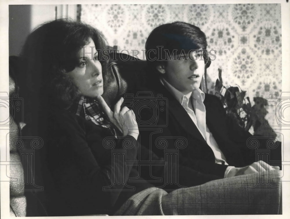 1978 Press Photo Stefanie Powers and Paul Clemens in "Death in Canaan" - CBS-TV