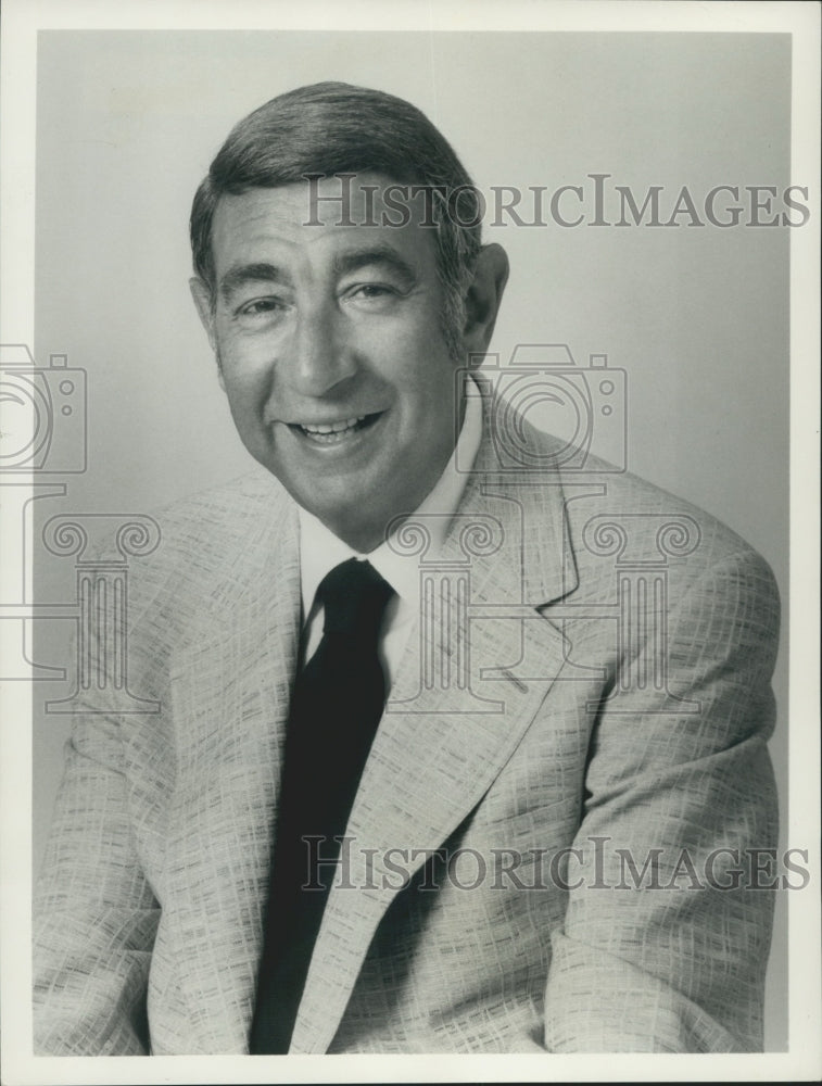 1977 Press Photo Sportscaster Howard Cosell - nox13540