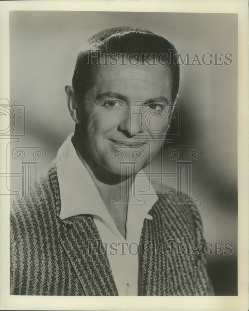 1960 Press Photo Actor Robert Cummings - nox13679- Historic Images