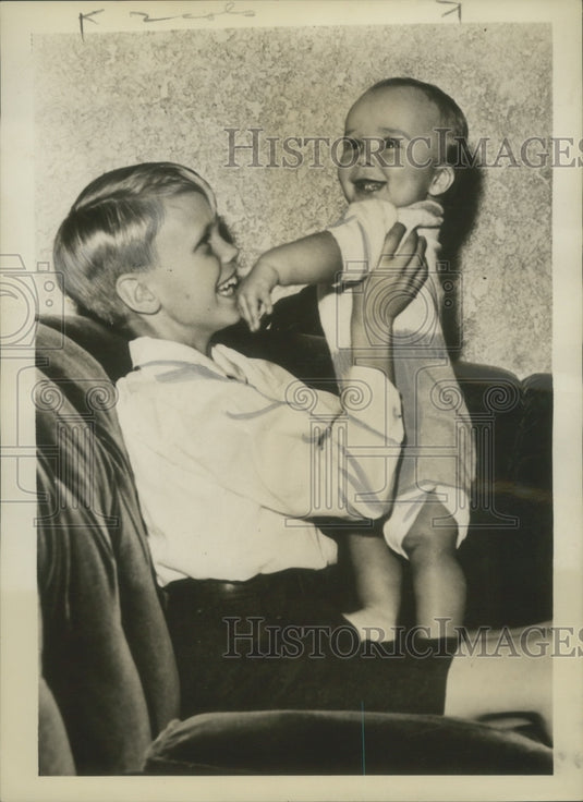 1939 Press Photo President Roosevelt's Grandsons Curtis & John - nox13685
