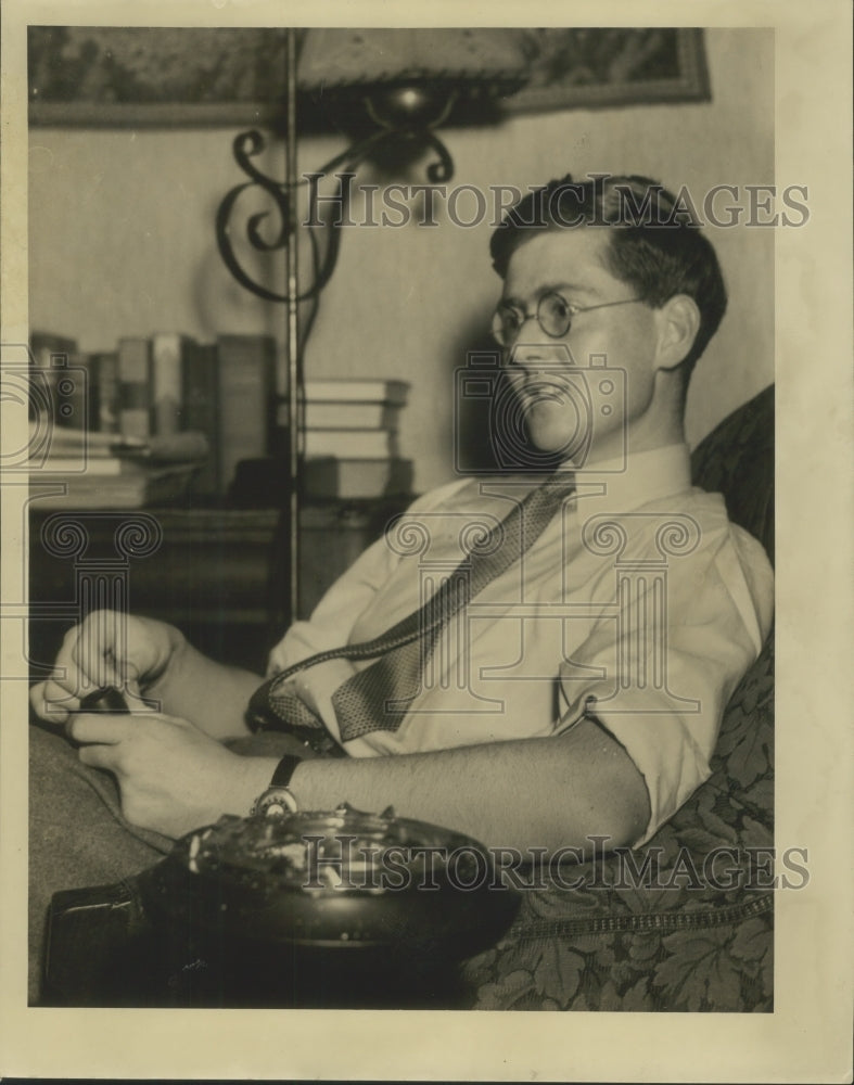 1935 Press Photo John Cripps of Oxford University - nox13874