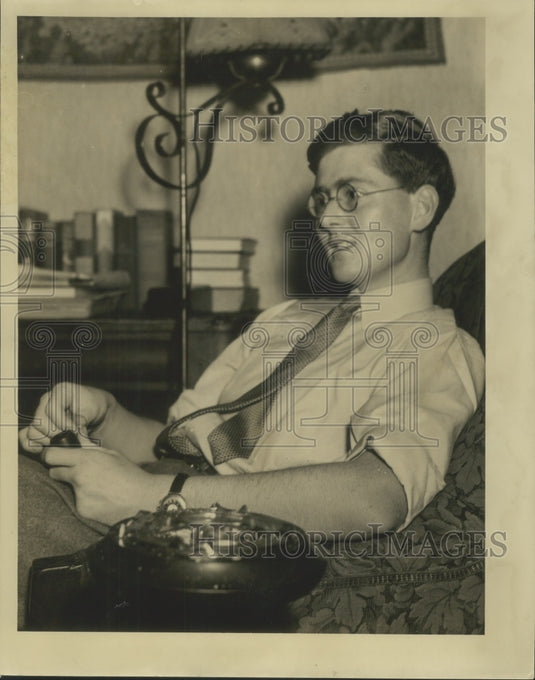 1935 Press Photo John Cripps of Oxford University - nox13874