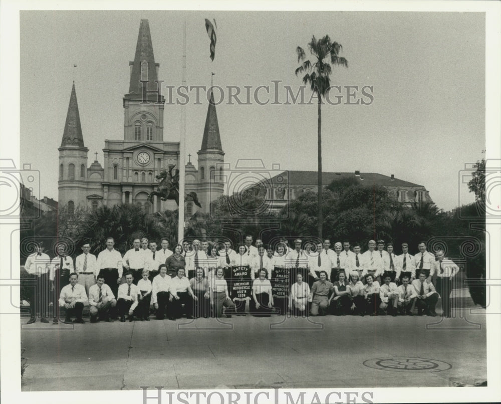 1939 Press Photo Crescent City Motorcycle Club - nox14249