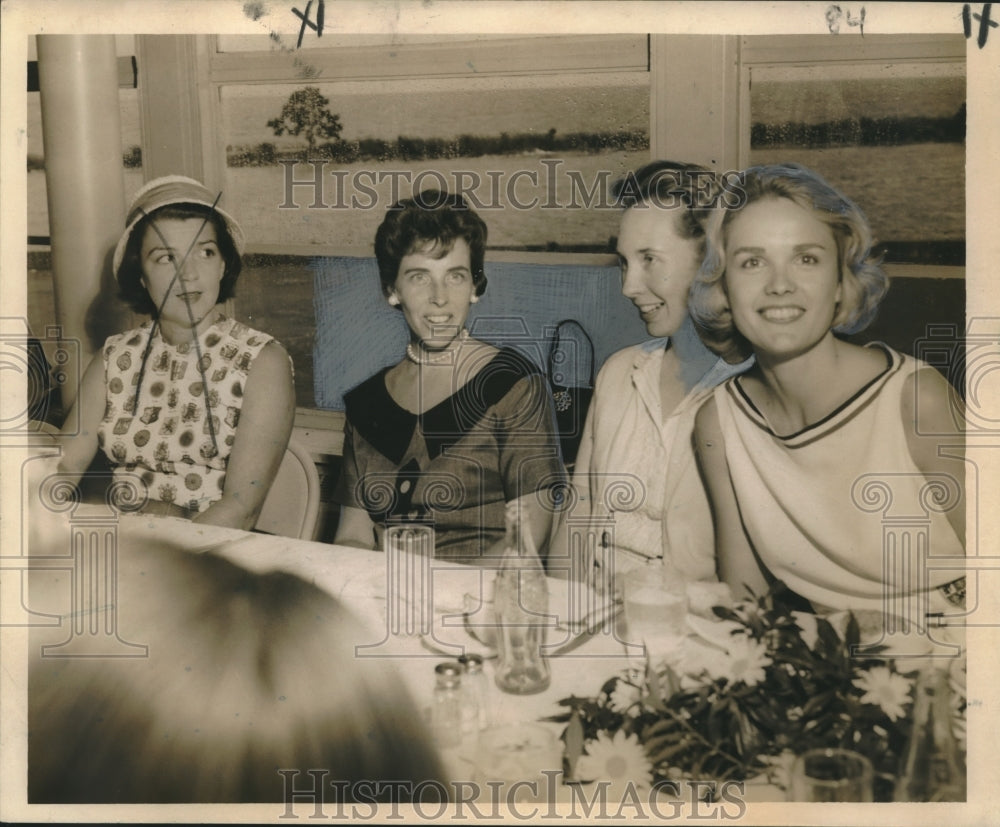1959 Press Photo New Orleans Meeting of the Southern Yacht Club, Luncheon