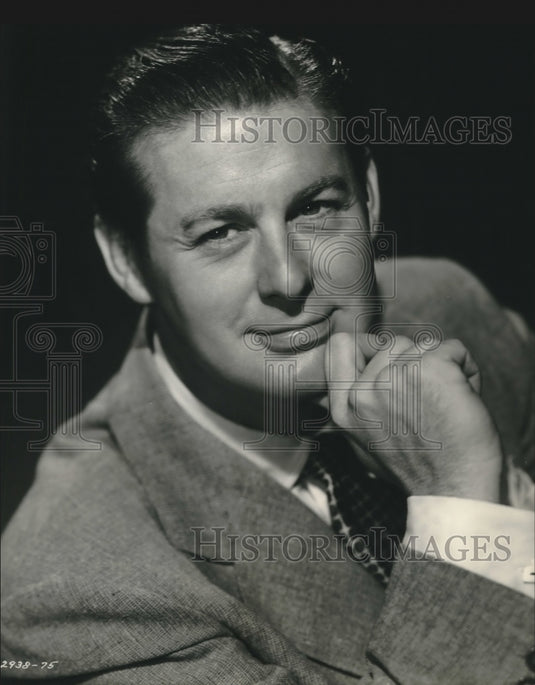 1950 Press Photo Don DeFore, "Dark City" - nox16137