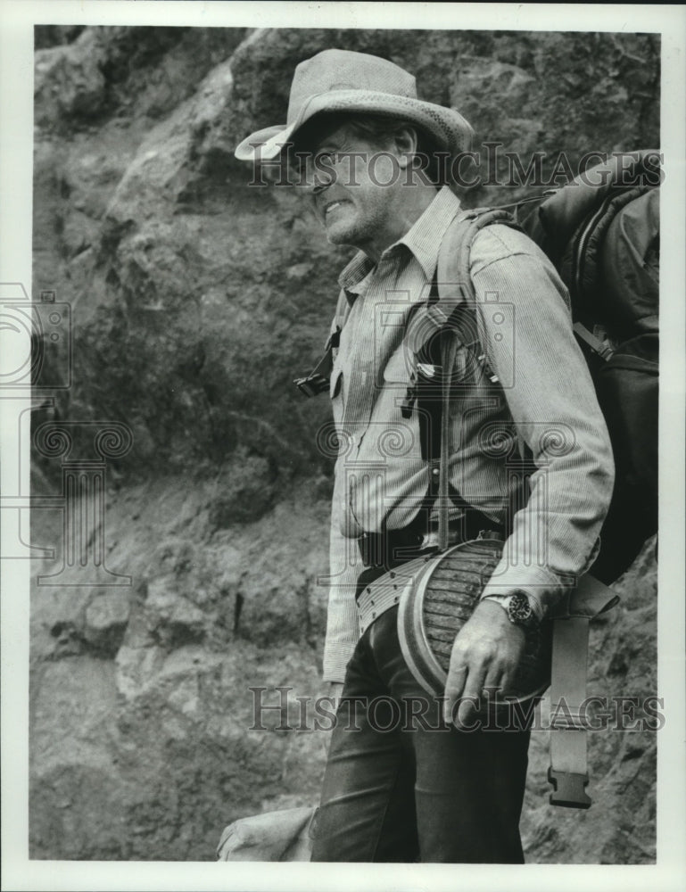 1982 Press Photo Robert Culp, &quot;Lost Diablo Mine&quot; - nox16228- Historic Images