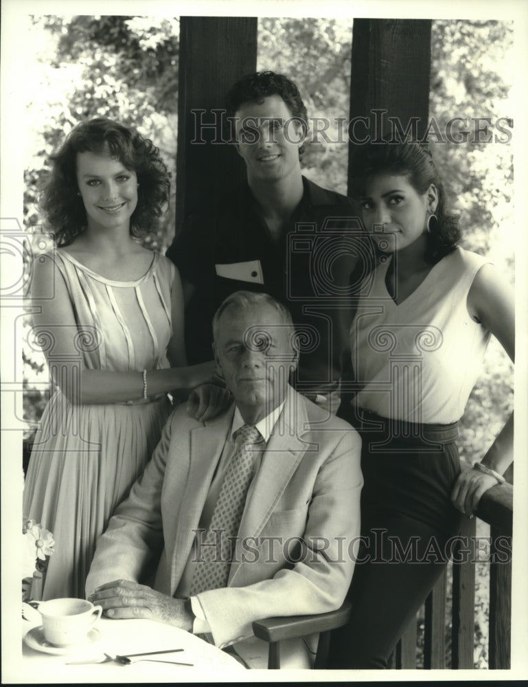 1988 Press Photo Melora Hardin and co-stars, "Dirty Dancing" television show