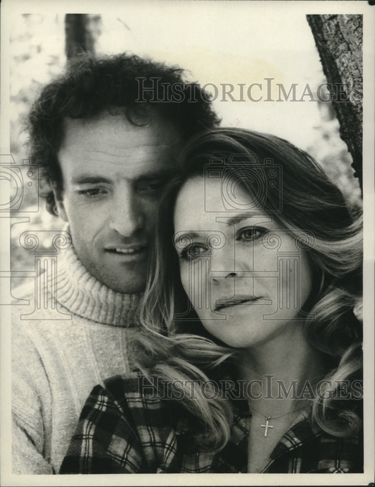 1979 Press Photo Kevin Dobson, Melinda Dillon in "Transplant" CBS TV - nox16537