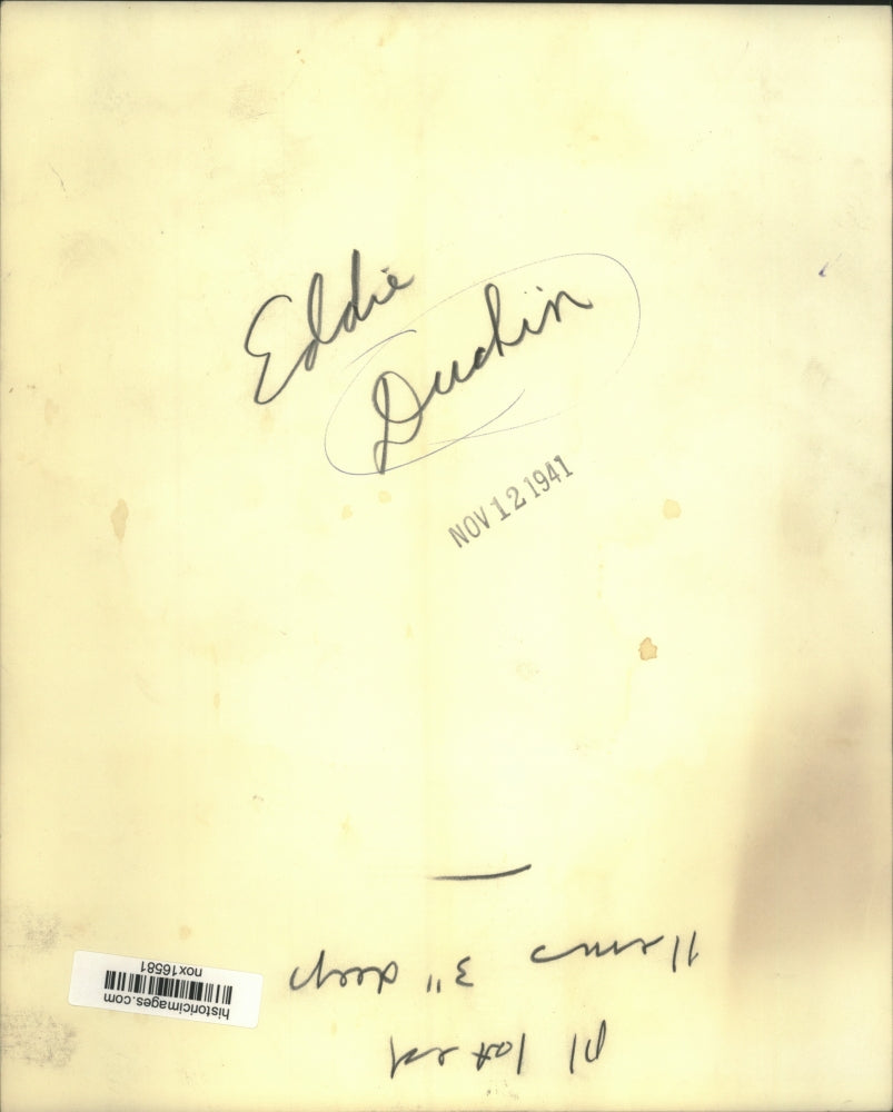 1941 Press Photo Eddie Duchin - nox16581