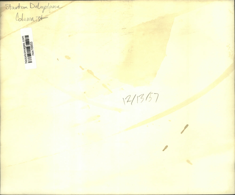 1957 Press Photo Columnist Stanton Delaplane - nox16853