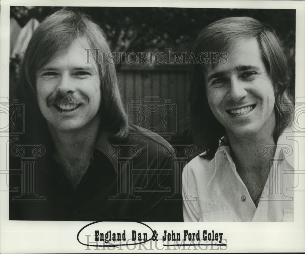 1977 Press Photo England Dan and John Ford Coley - nox17008