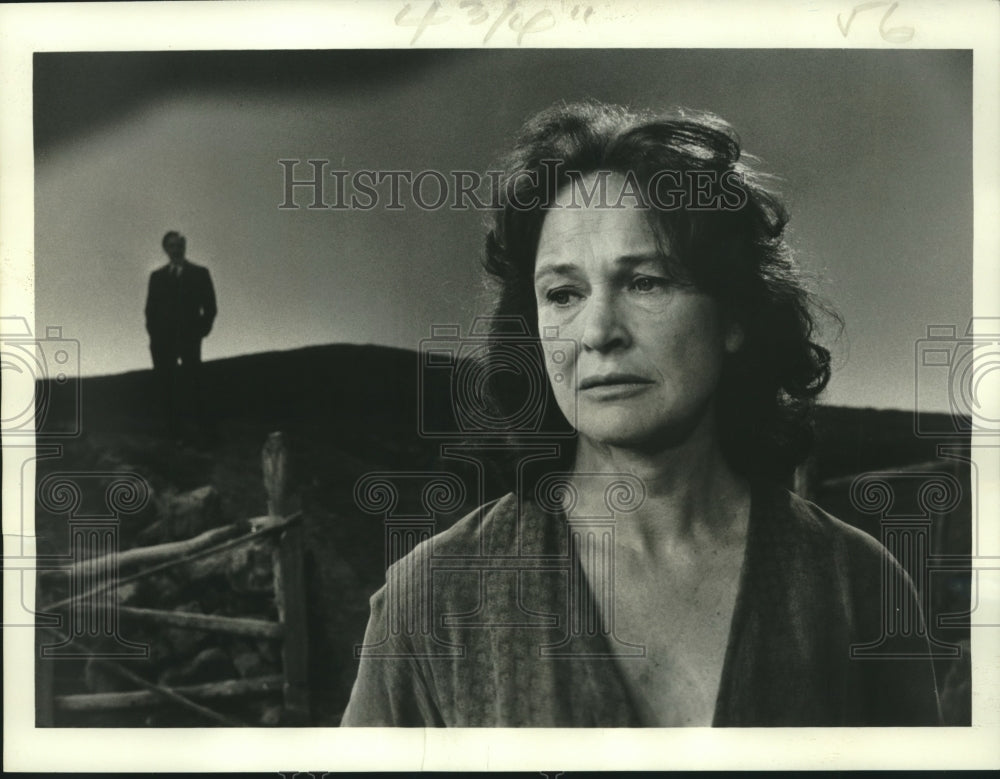 1975 Press Photo Colleen Dewhurst stars in &quot;A Moon for the Misbegotten.&quot;- Historic Images