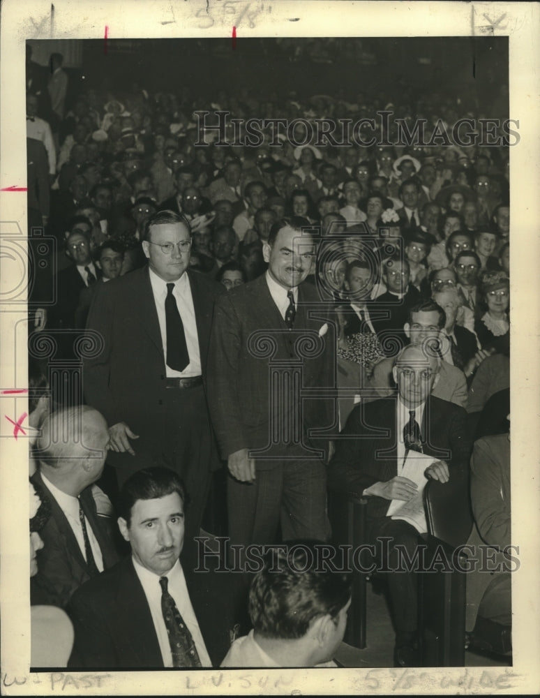 1941 Press Photo Government - Thomas E. Dewey in New Orleans - nox17211