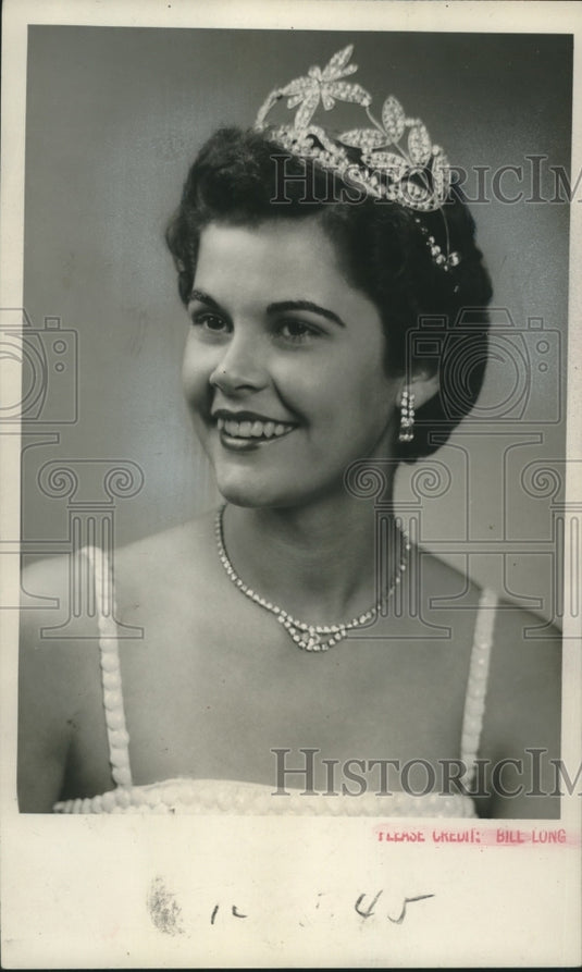 1952 Press Photo Marlene Detraz queen of the Abbeville Dairyland Festival- Historic Images