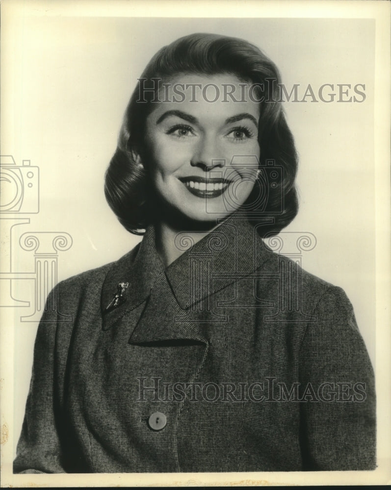 1960 Press Photo Joanne Dru of Goodyear Theater on NBC-TV - nox17362