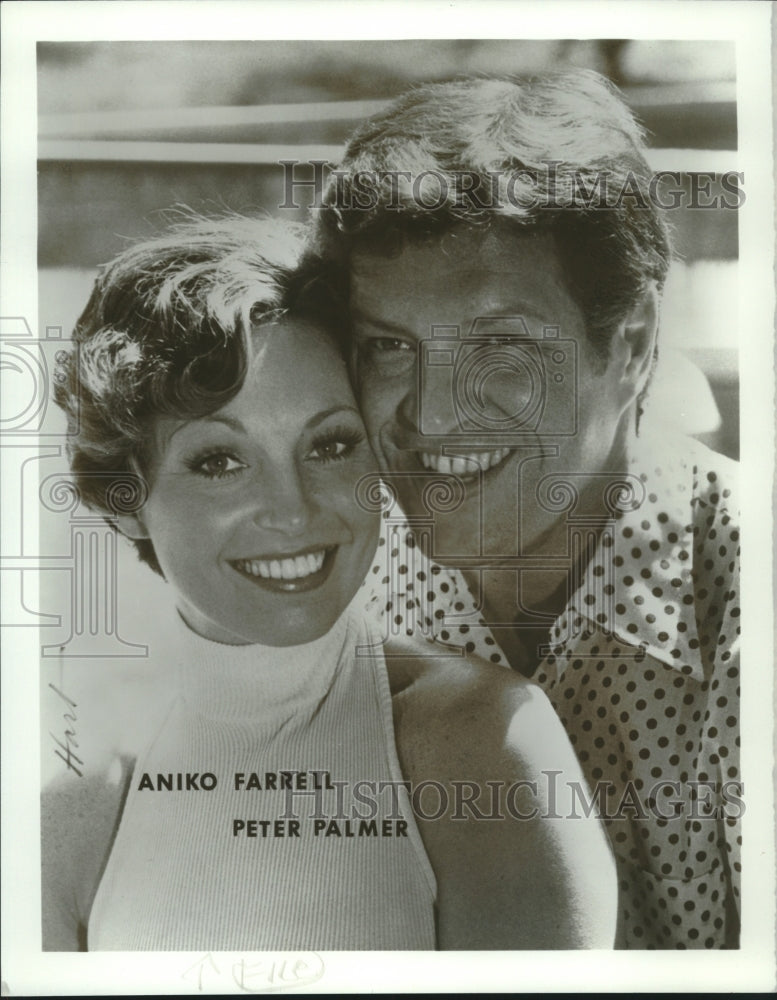 1979 Press Photo Aniko Farrell and Peter Palmer - nox17682