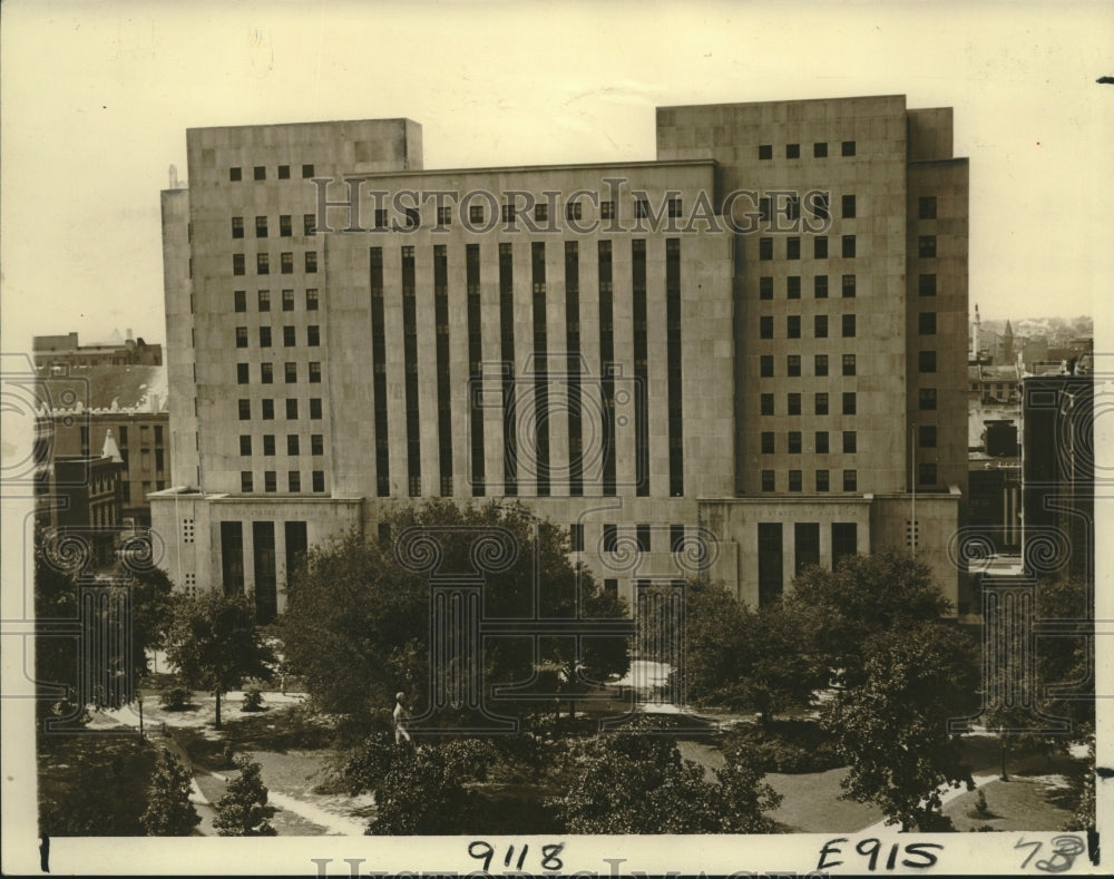 1940 Press Photo Federal Building in New Orleans, Louisiana - nox18428