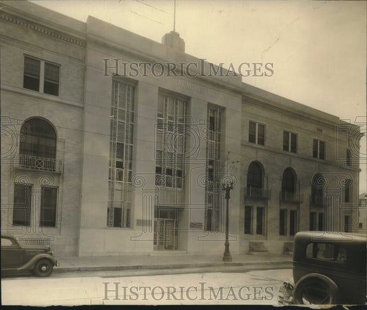 1937 Press Photo Federal Farm Credit Agency located in Federal Land Bank, LA