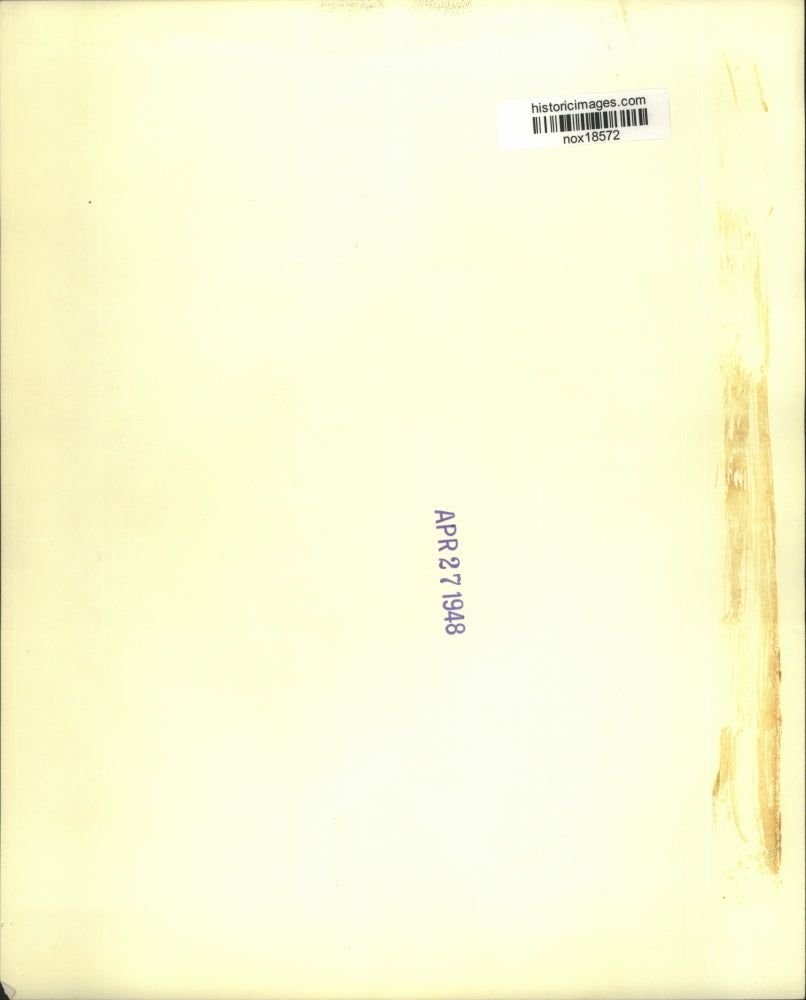 1948 Press Photo Distinguished looking man in a suit and tie - nox18572