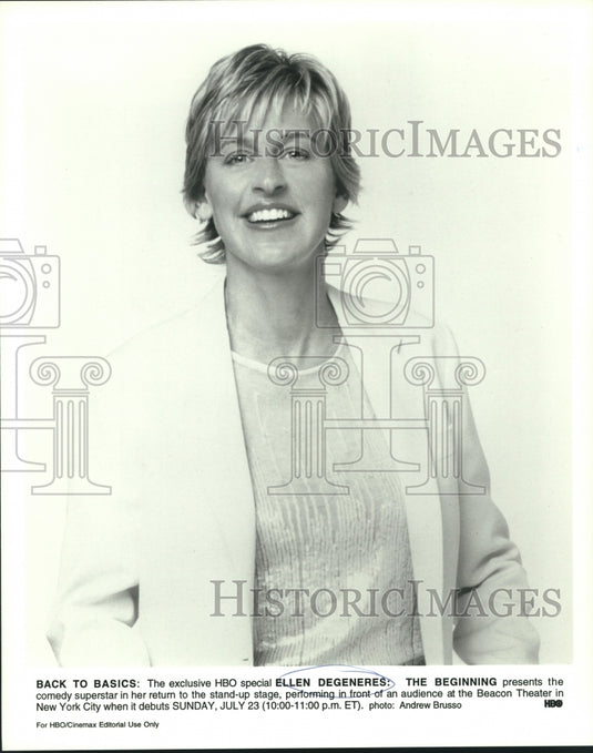 Press Photo Ellen DeGeneres: The Beginning, debuts July 23 on HBO - nox18574