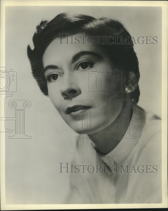 1961 Press Photo Olive Dunbar stars in MacLeish's "J.B." - nox18592