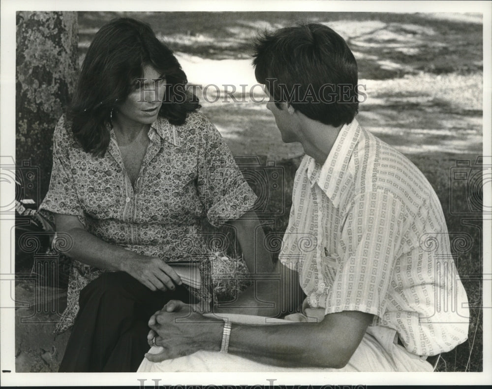 1978 Press Photo Linda Ellerbee & Lloyd Dobyns star in "Weekend," on NBC-TV