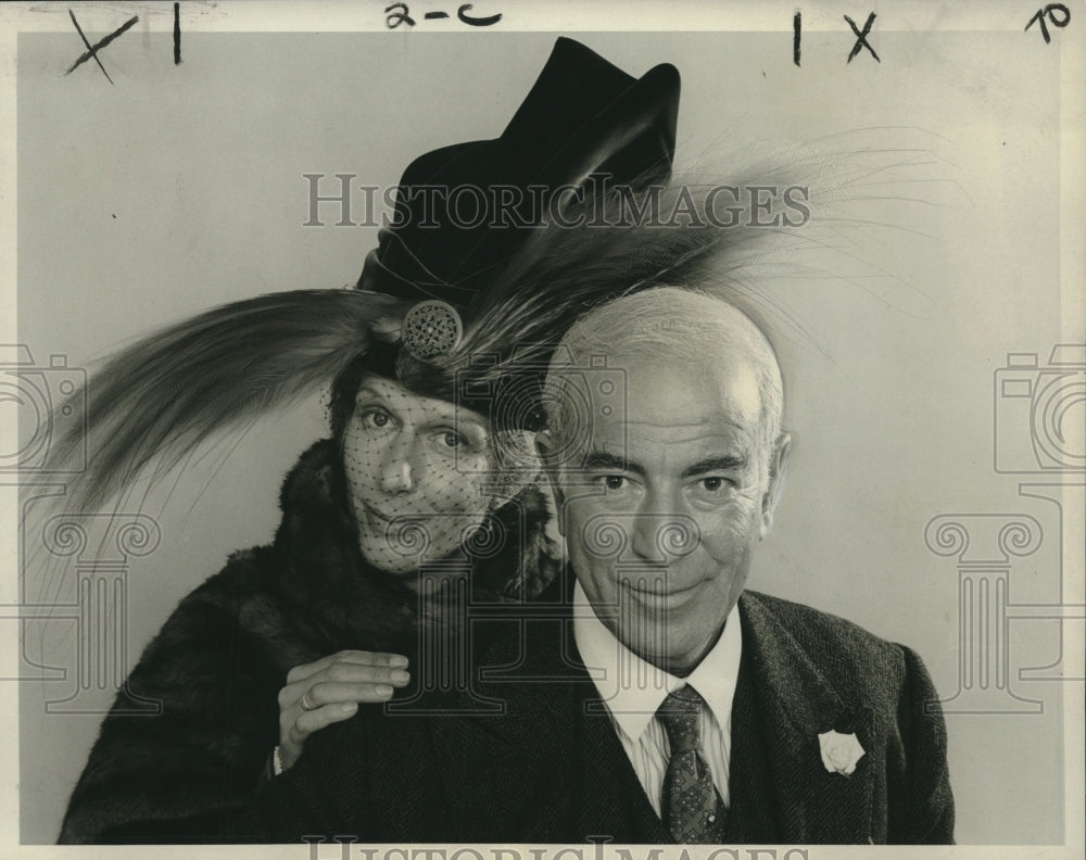 1975 Press Photo Nancy Maarchand & Stephen Elliott star in CBS' "Beacon Hill."