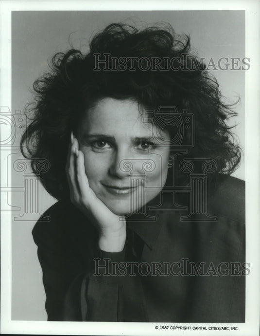 1987 Press Photo Tovah Feldshuh stars as Dr. Deena Hertz in "Mariah State"