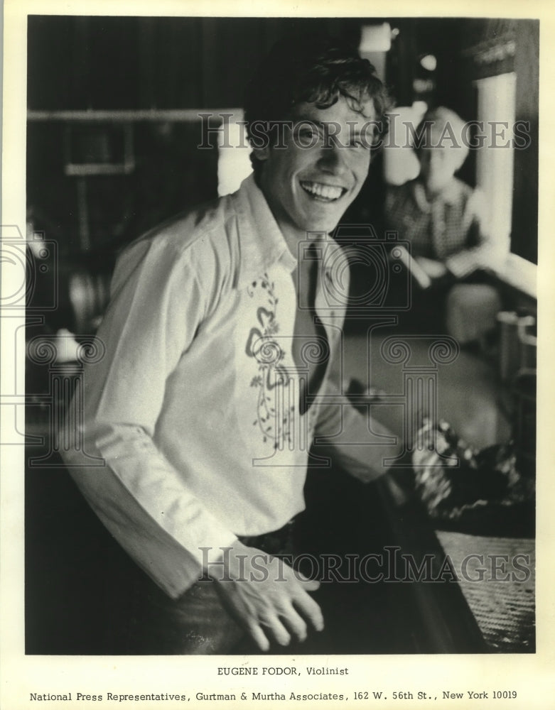 1976 Press Photo Eugene Fodor, violinist - nox18921