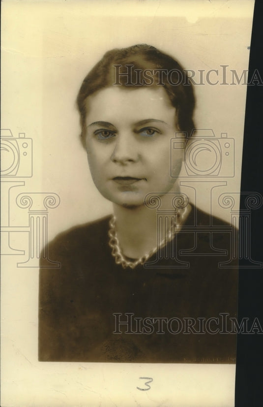 1938 Press Photo Mrs. M.L. Dinwiddie - nox19365