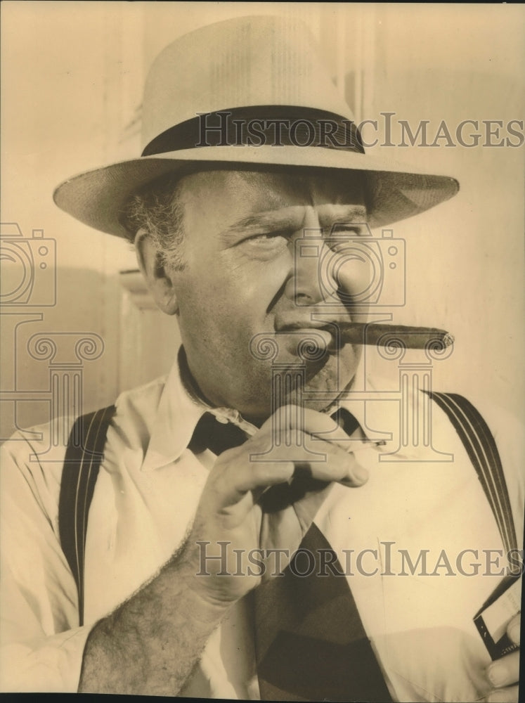 1949 Press Photo Ralph Dumke as Tiny Duffy in "All the King's Men" - nox19421