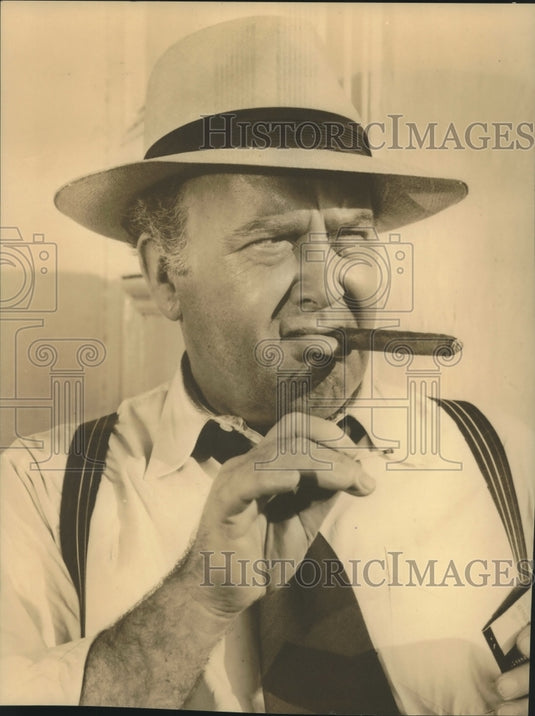 1949 Press Photo Ralph Dumke as Tiny Duffy in "All the King's Men" - nox19421