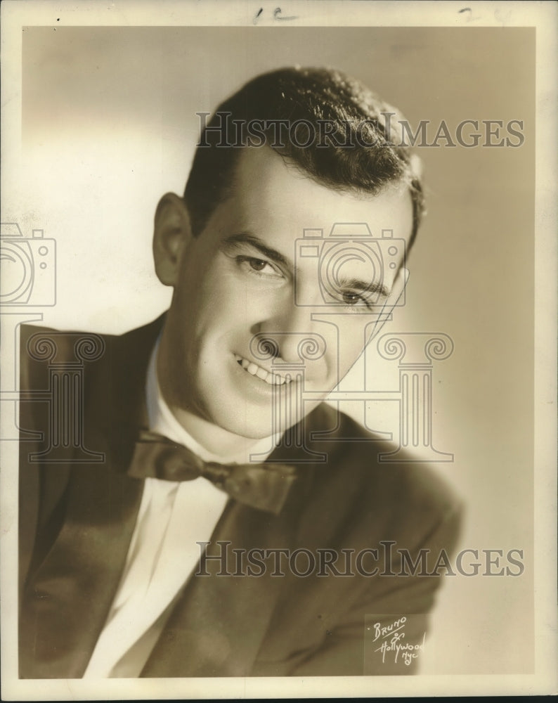 1958 Press Photo William Metcalf, actor - nox19520
