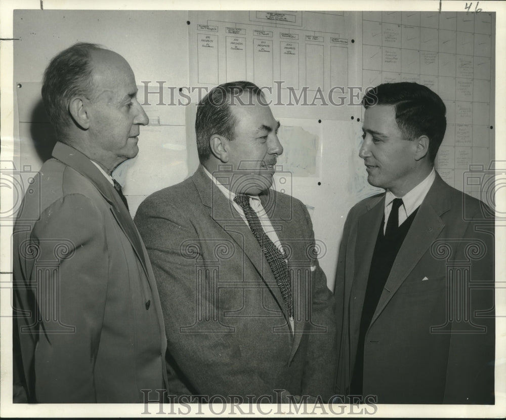1957 Press Photo Goodwill Industries&#39; $250,000 capital building fund drive