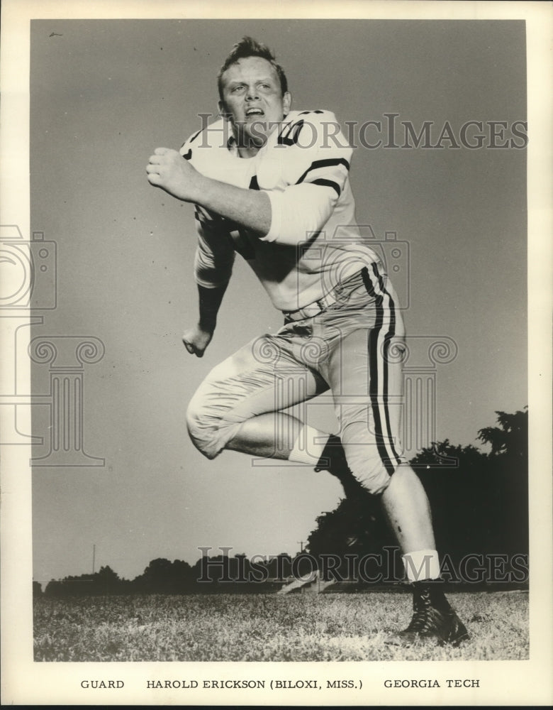 Press Photo Georgia Tech guard Harold Erickson from Biloxi, Mississippi