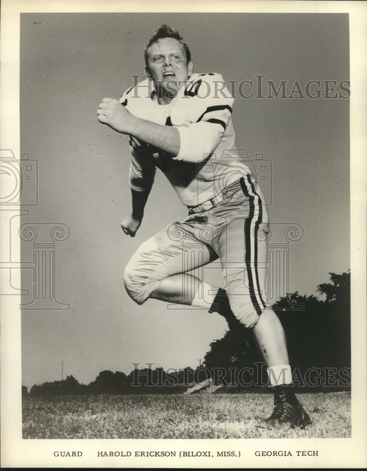 Press Photo Georgia Tech guard Harold Erickson from Biloxi, Mississippi