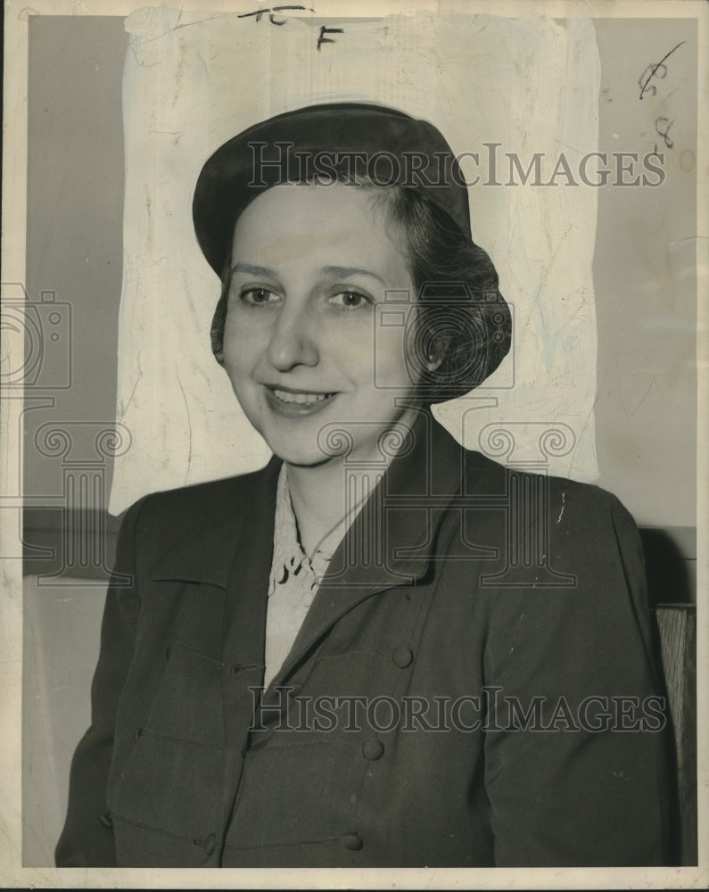 1950 Press Photo Mrs. John Fox of Louisiana - nox20482