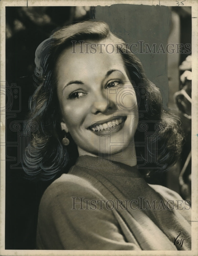 1953 Press Photo Broadway-New Orleans girl, Pat Fowler in "Seven-Year Itch"