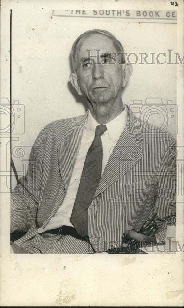 1944 Press Photo Dr. John M. Fletcher, Louisiana - nox20599