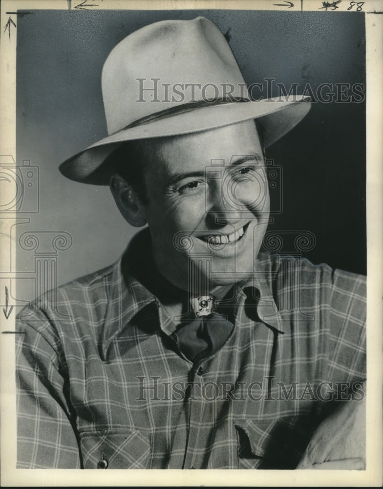 Press Photo Red Foley stars on Grand Ole Opry and Red Foley Show, NBC radio- Historic Images